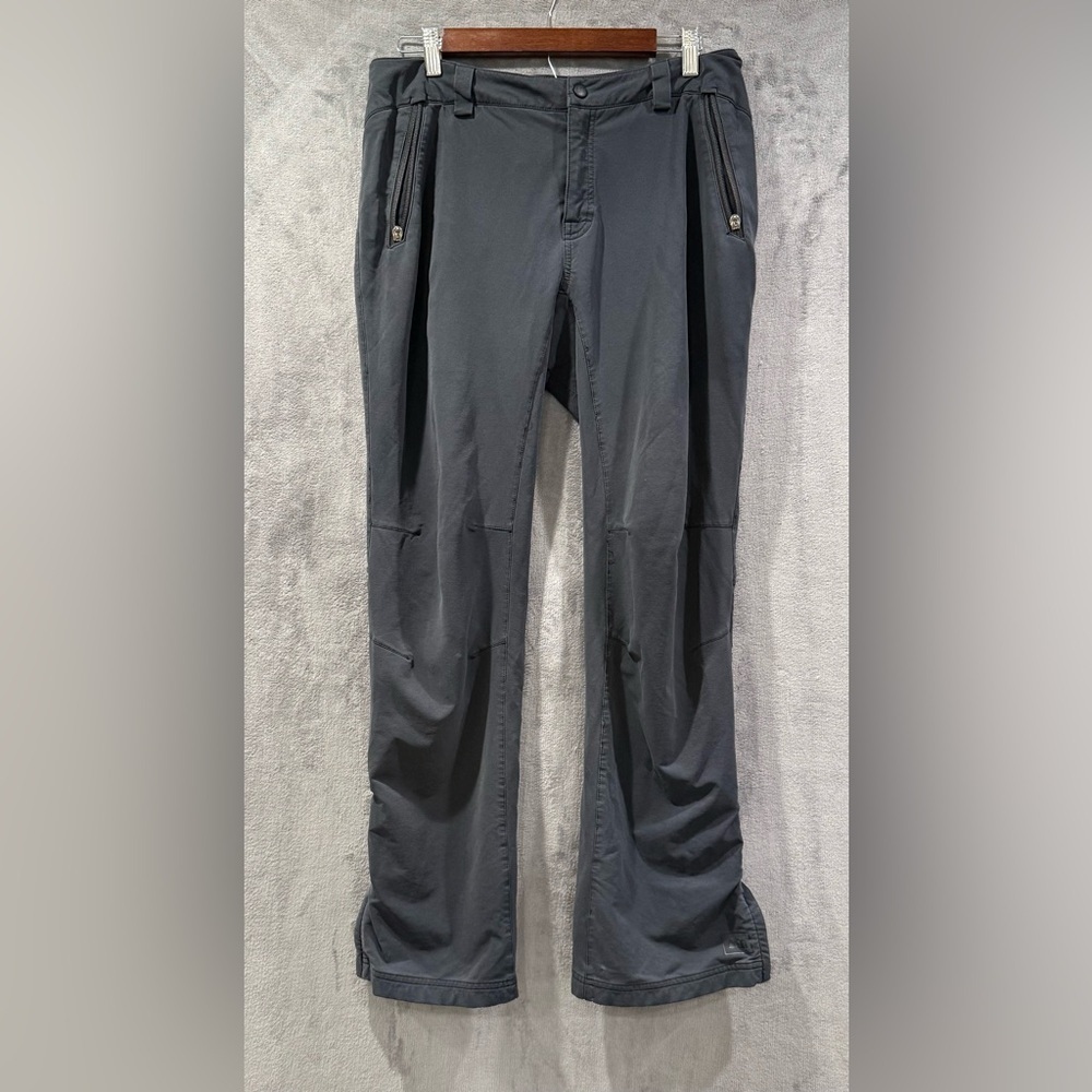Rei Co-Op Hiking Pants Womens Size‎ 10 Grey Lightweight Straight Stretch Outdoor